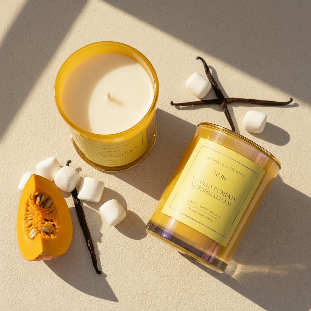 N°.03 Vanilla Pumpkin Marshmallow Candle