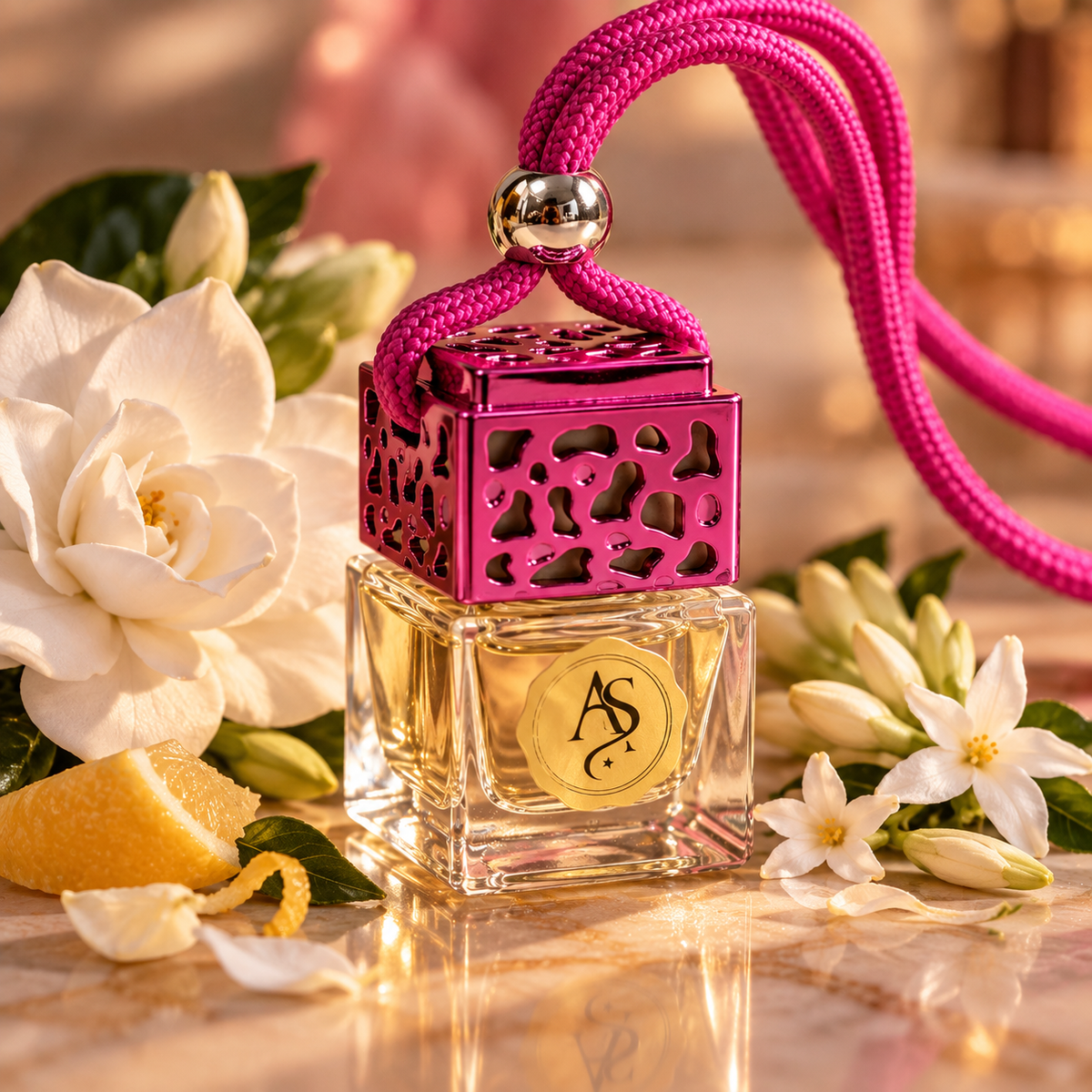 Gardenia Dream Car Hanging Diffuser