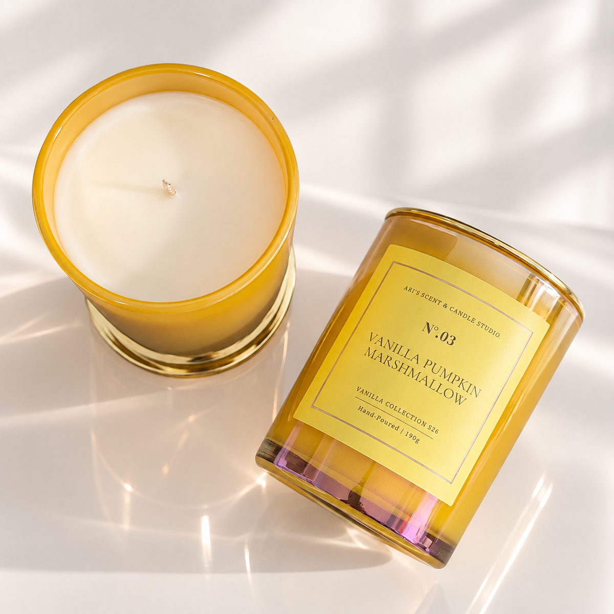 N°.03 Vanilla Pumpkin Marshmallow Candle