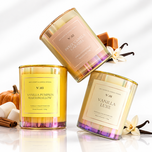 Vanilla Harmony Candles Collection