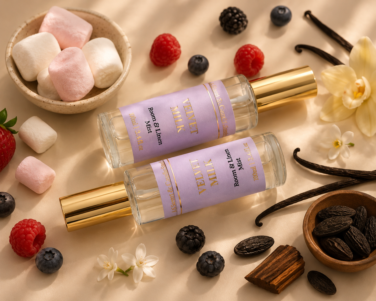 Velvet Home Fragrance Duo Spray & Candle