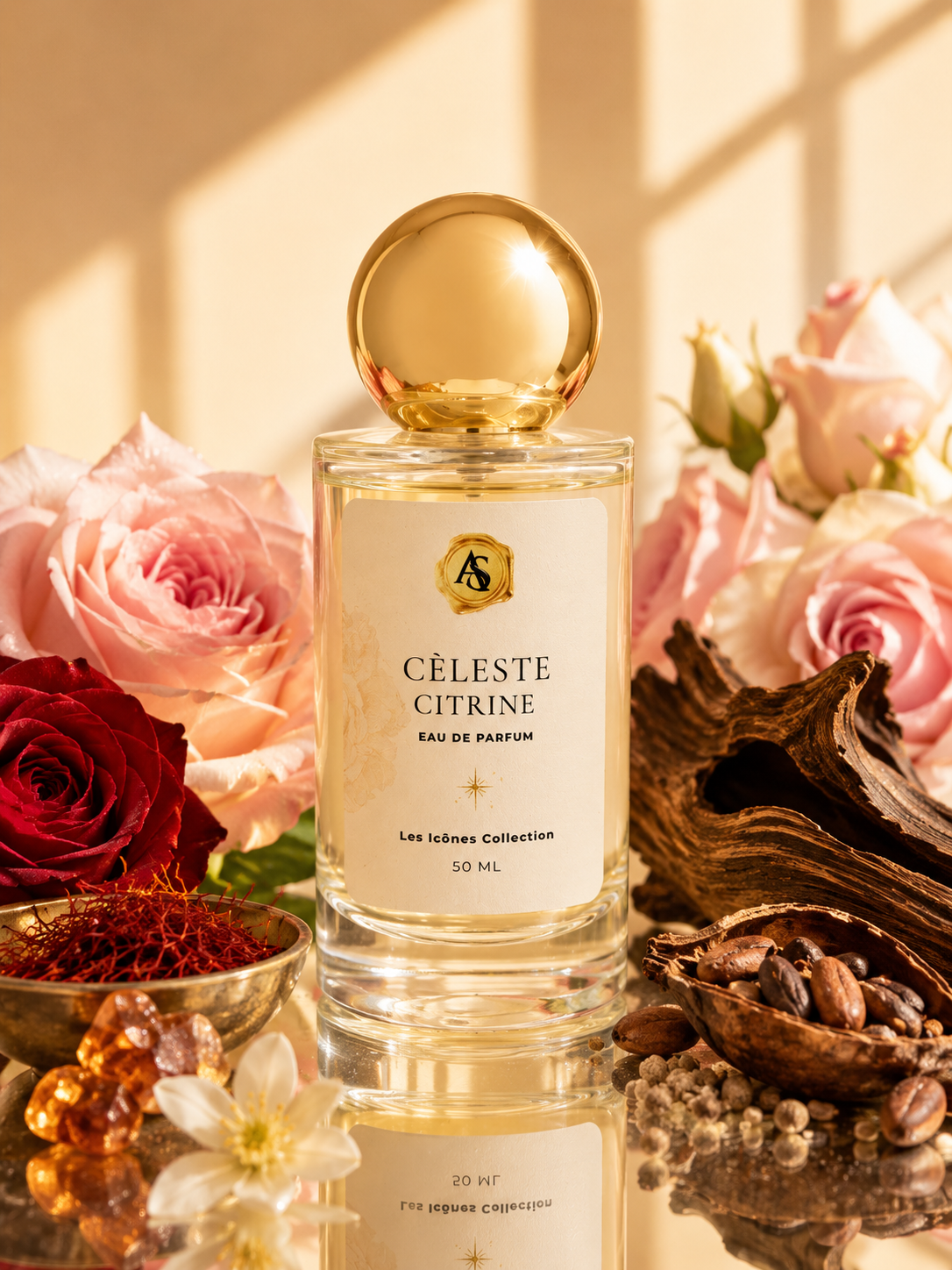 Cèleste Citrine Inspired by LV- Symphony