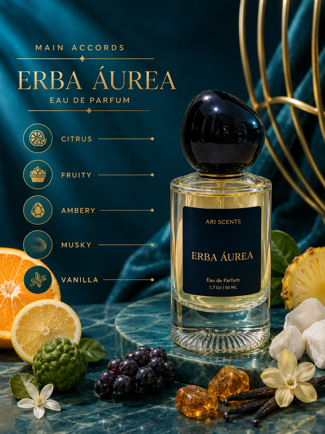 ERBA ÀUREA ( Inspired by Erba Pura )