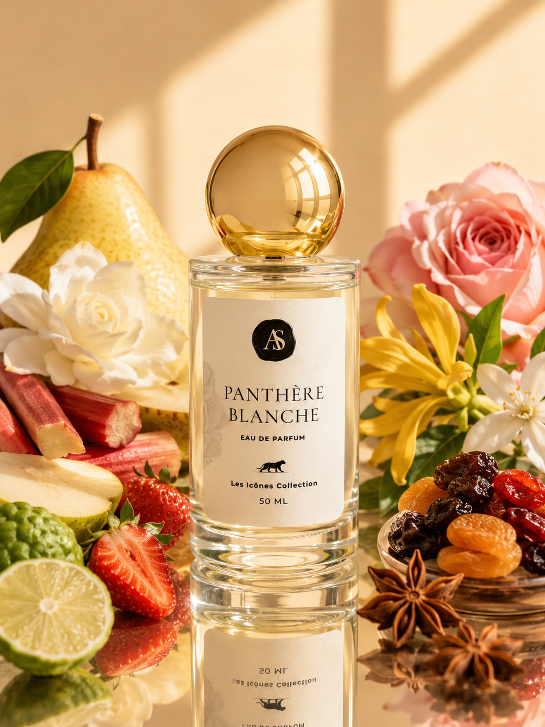 Panthére Blanche Inspired by Cartier La Panthére