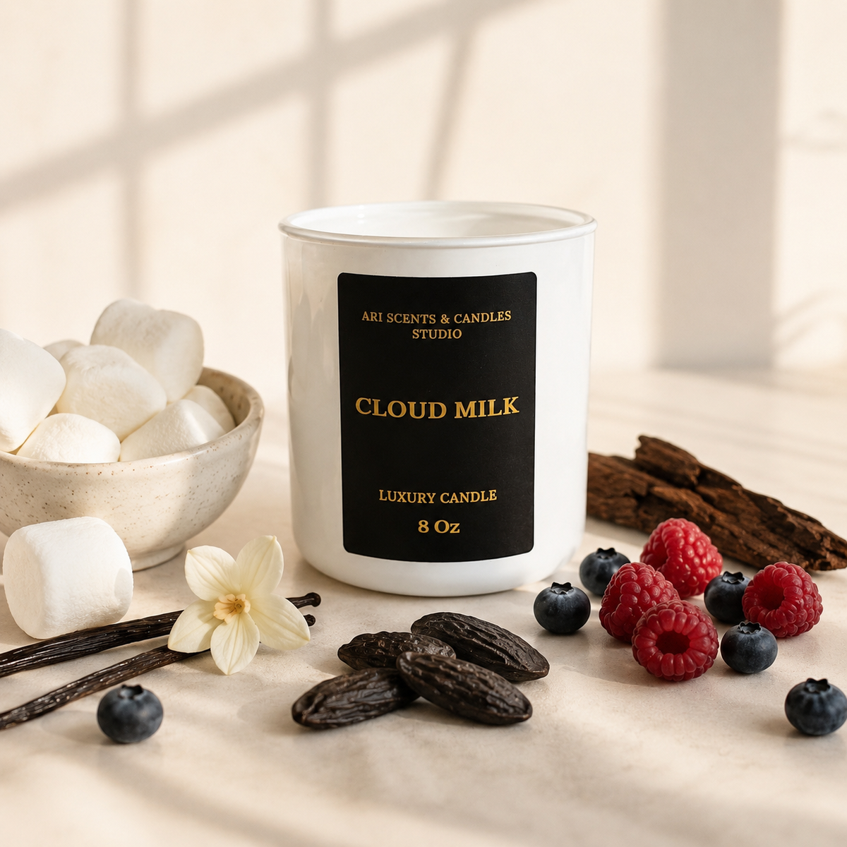 Cloud Milk Luxury Candle