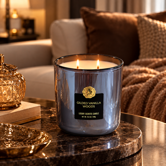 Gilded Vanilla Woods ( Limited Edition Luxury Candle )