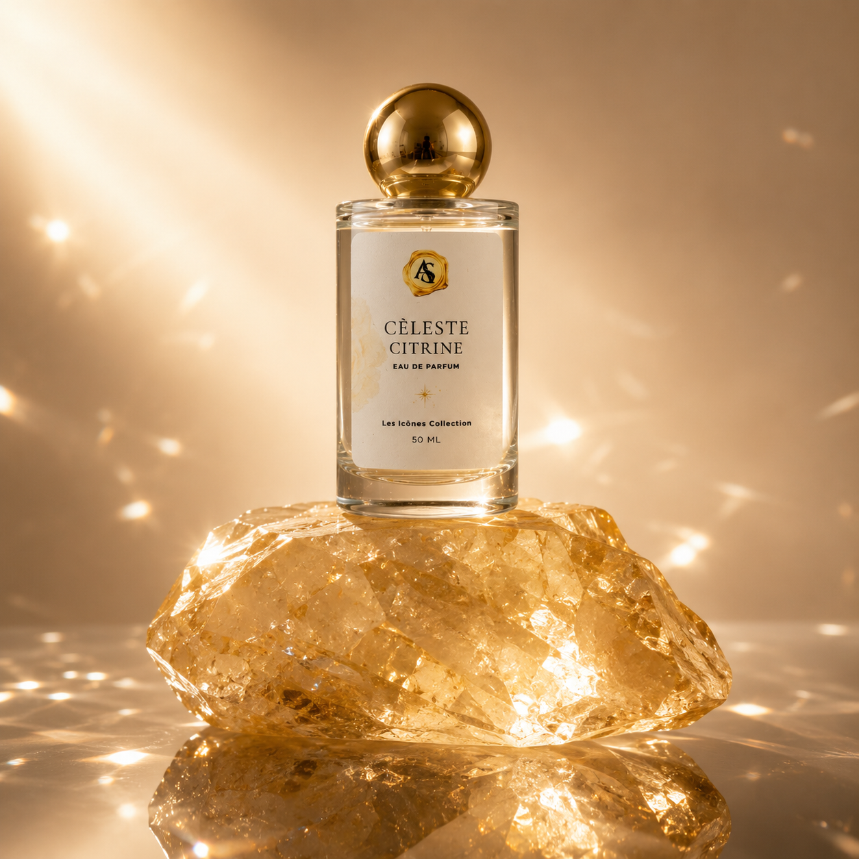 Cèleste Citrine Inspired by LV- Symphony