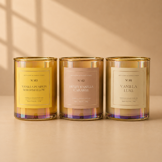 Vanilla Harmony Candles Collection